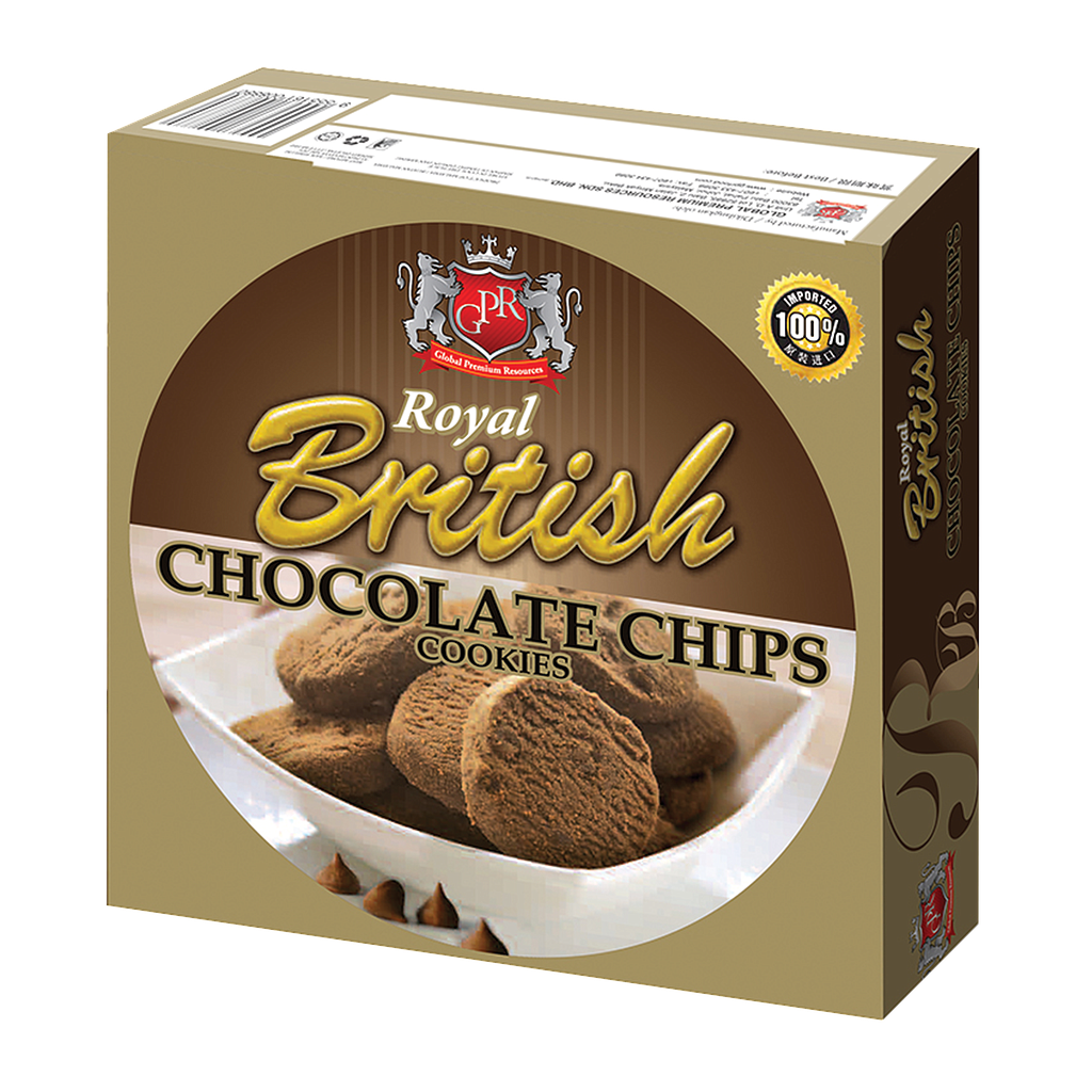 GPR Royal British Chocolate Chips Cookies 80g 002