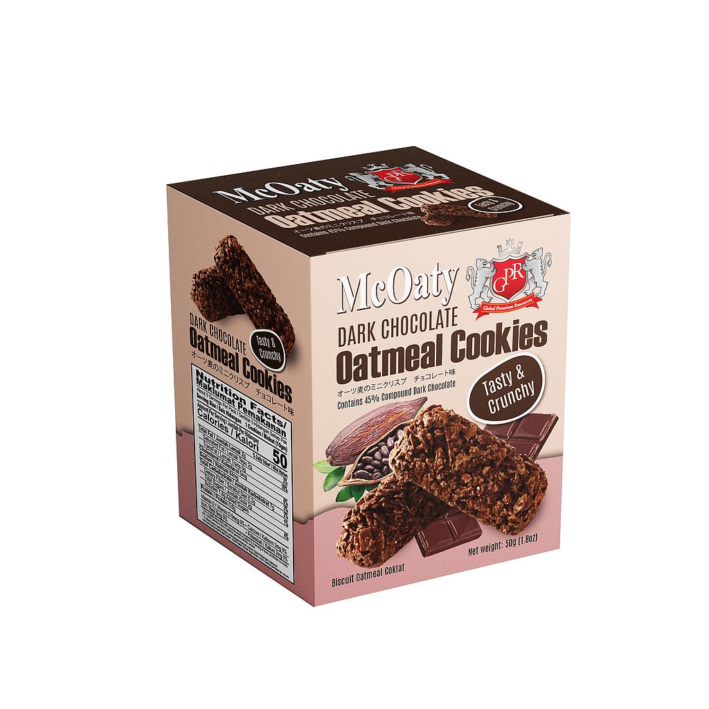 GPR Dark Chocolate Oatmeal Cookies 50g 041