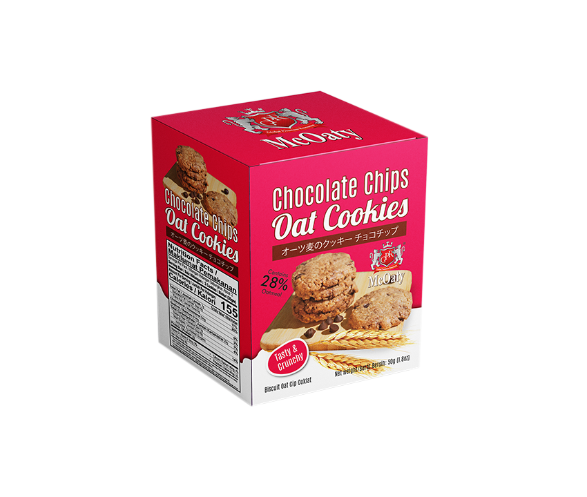 GPR Chocolate Chips Oat Cookies 50g 048