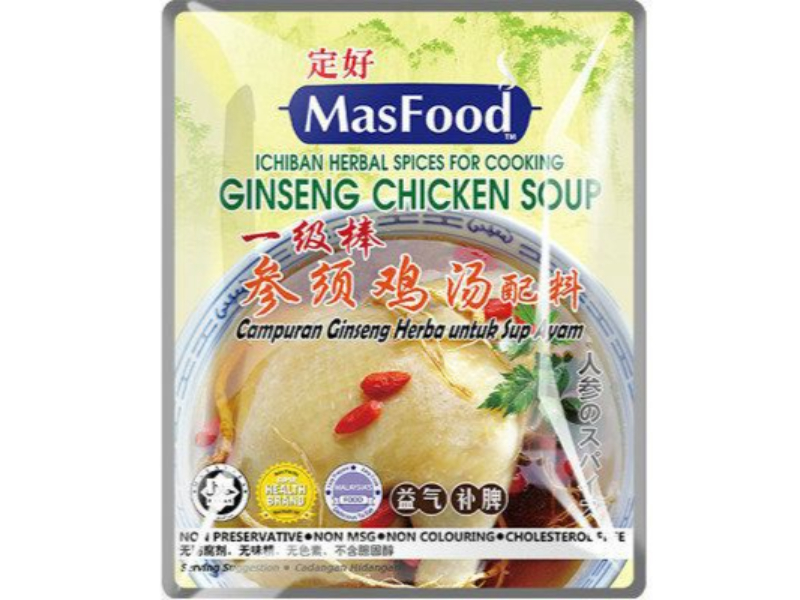 MasFood Ginseng Chicken 参须鸡汤 60g