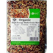 Lohas Organic High Energy Multi Grain Rice 有机高能量十谷米 900g