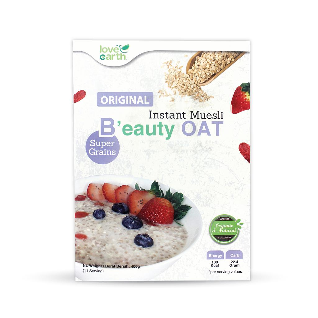 LOVE EARTH B'eauty Oat Mix 400g