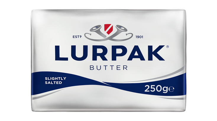 Lurpak Slightly Salted Butter 250g
