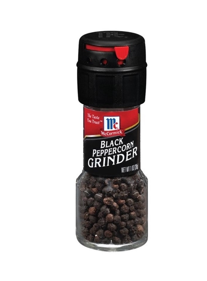 McCormick Black Peppercorn Grinder 28g
