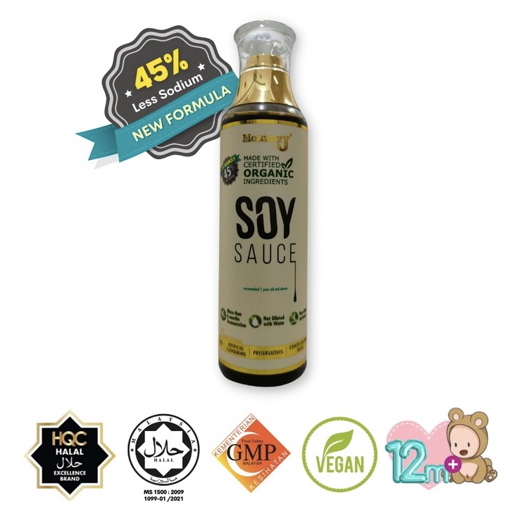 MommyJ Organic Soy Sauce 220ml