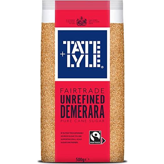 TATE &amp; LYLE FAIRTRADE DEMERARA CUBE 10X500G
