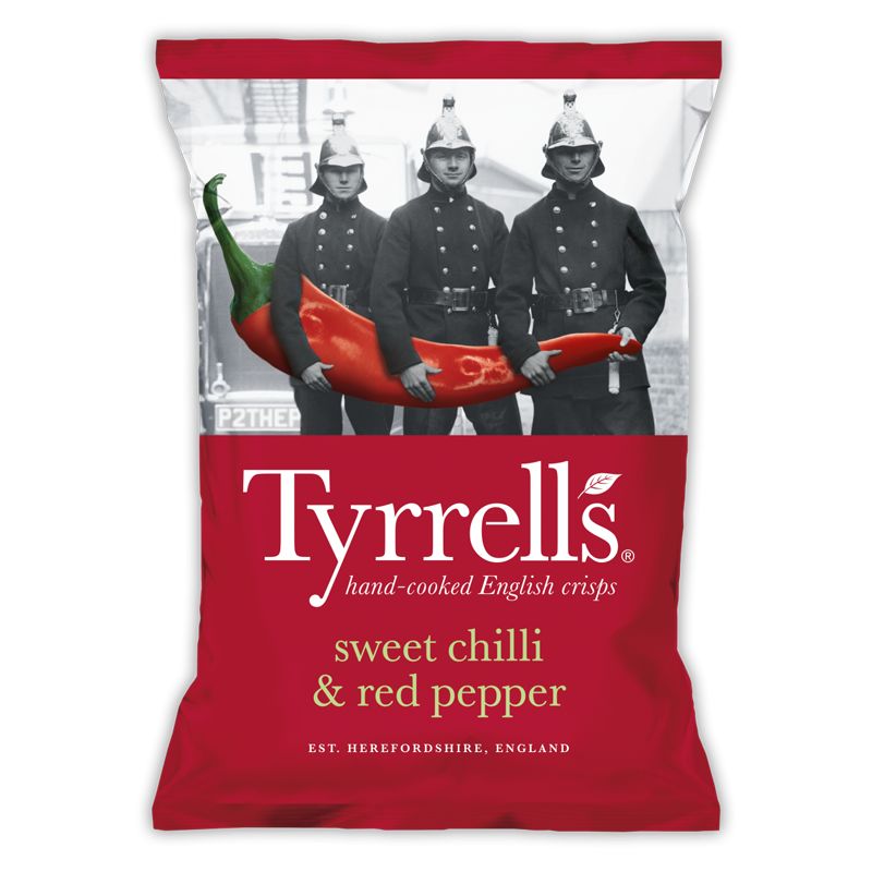 Tyrrells UK Sweet Chilli &amp; Red Pepper 150g