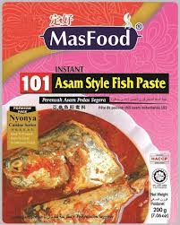 MasFood 101 Asam 定好亚参 200g
