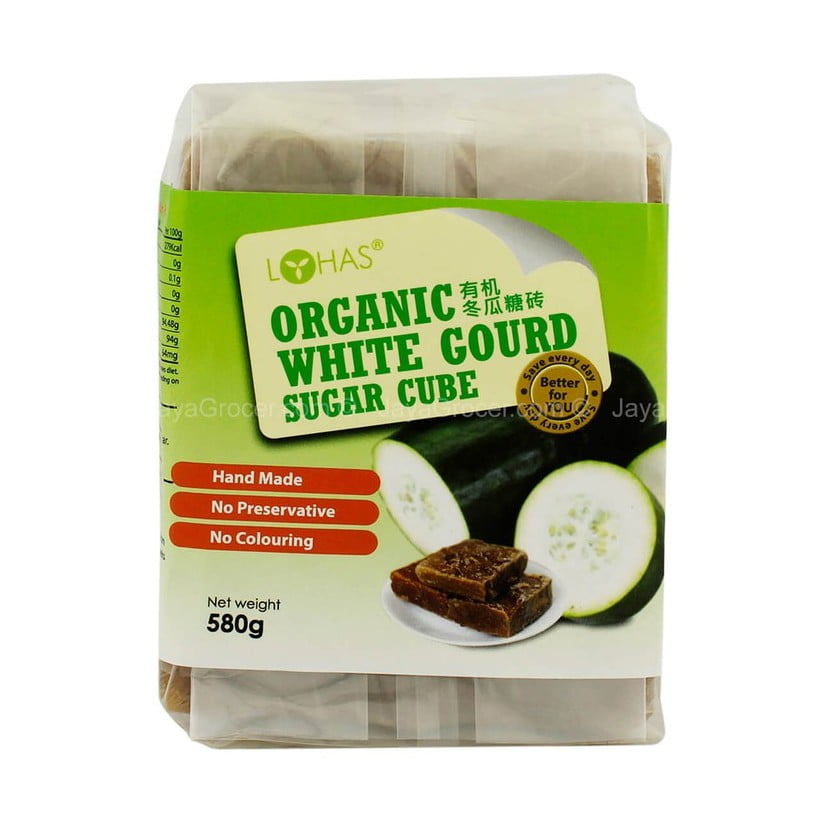 有机冬瓜糖砖580g（Lohas）