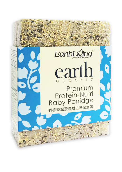 Earth Living 有机特级蛋白质滋培宝宝粥900g