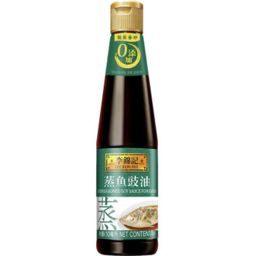 LKK SOY SAUCE FOR SEAFOOD 李锦记蒸鱼豉油 410ml
