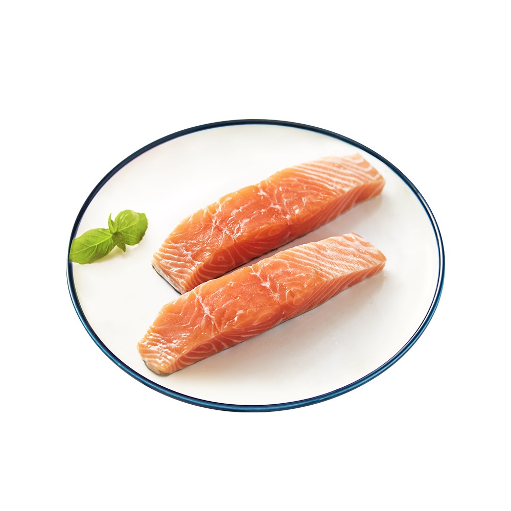 顶级智利三文鱼片(去骨)500g+-（2-3片）