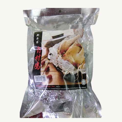 顺利药材鸡1kg(回温即食）