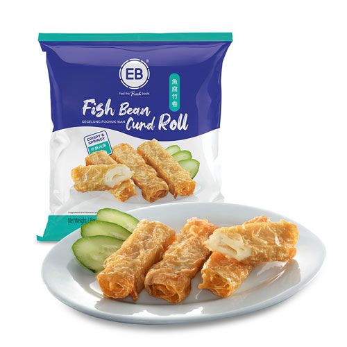 EB FISH BEAN CURD ROLL 鱼腐竹卷 300g
