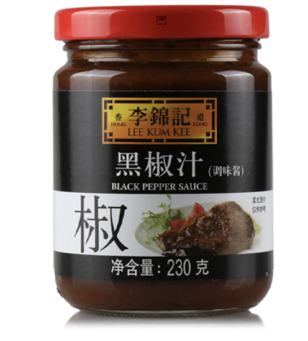LKK BLACK PEPPER SAUCE 李锦记黑椒汁 230g