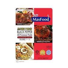 MasFood 黑胡椒调味酱 140g