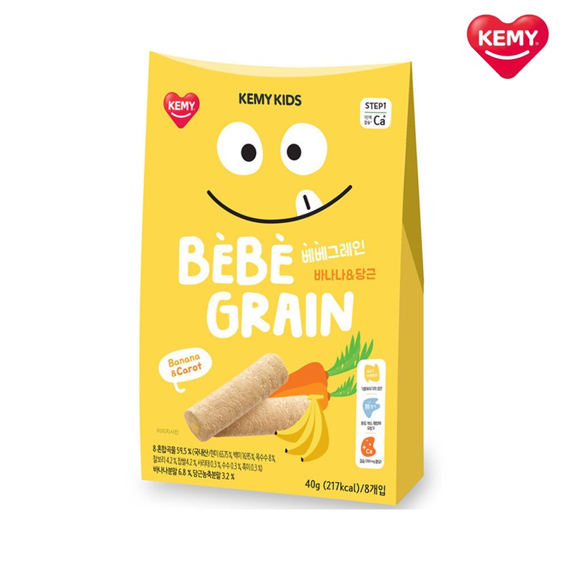 Kemy Kids Bebe Grain - Banana & Carrot 40g