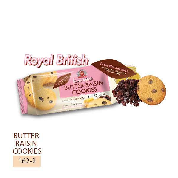 GPR Butter Raisin Cookies 160g 066