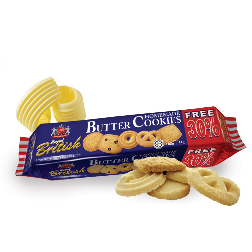 GPR Royal British Butter Cookies 141g