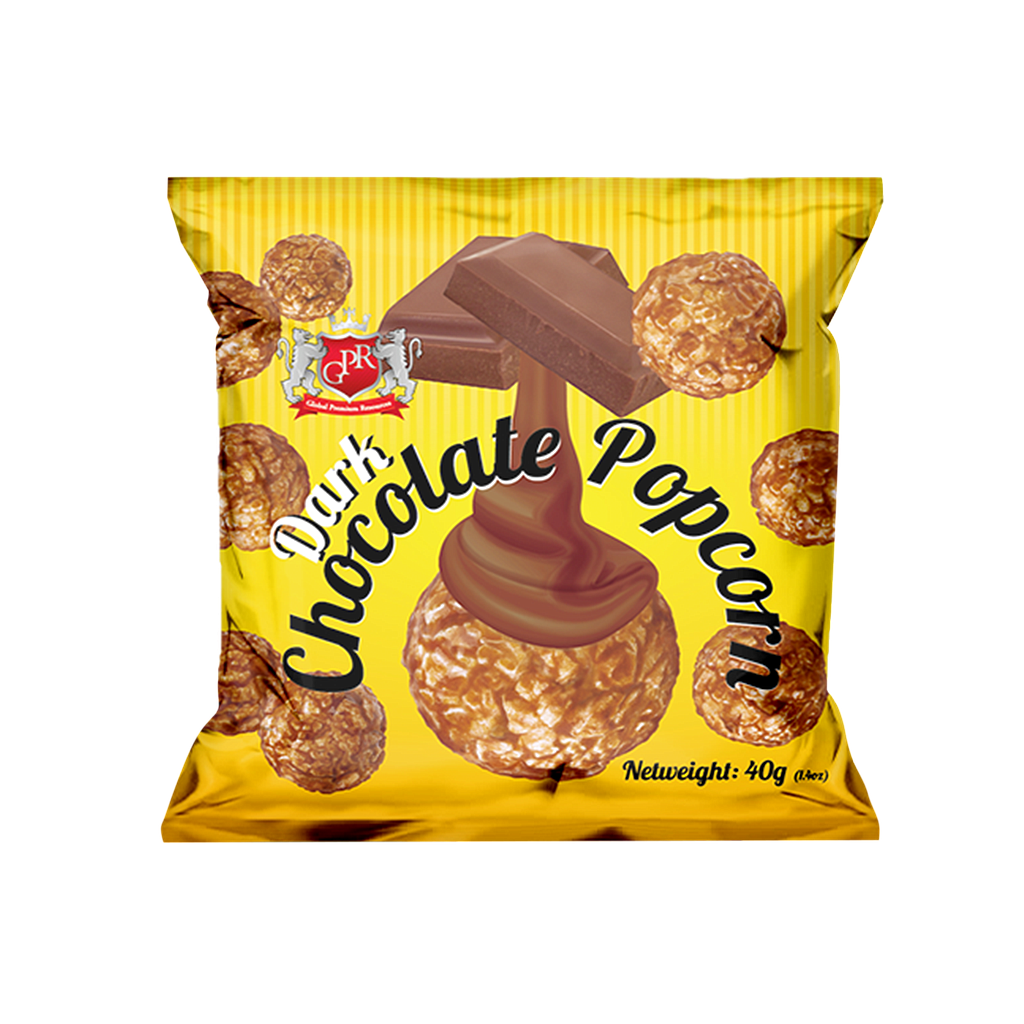 GPR Dark Chocolate Popcorn 40g 016