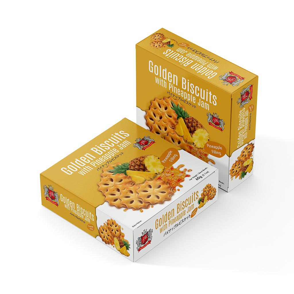 GPR Golden Biscuit With Pineapple Jam 60g 032